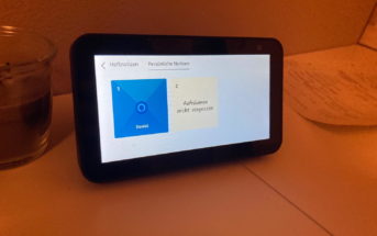 Amazon Alexa persönliche Notiz Echo Show 5 Übersicht