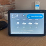 Visuelle ID Begrüßung Echo Show 8