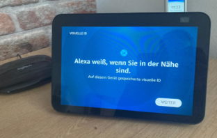 Visuelle ID einrichten Echo Show 8