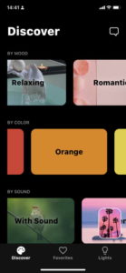 Ambee 2.0 Discover screen