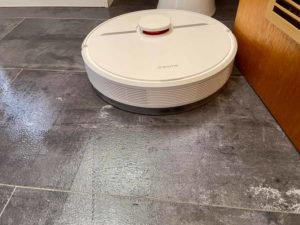 Das Wischbild sieht anfänglich gut aus