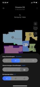 Die Leistung kann angepasst werden