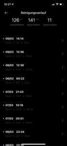 Das Reinigungsprotokoll