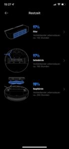Die Wartung der Verschleißteile