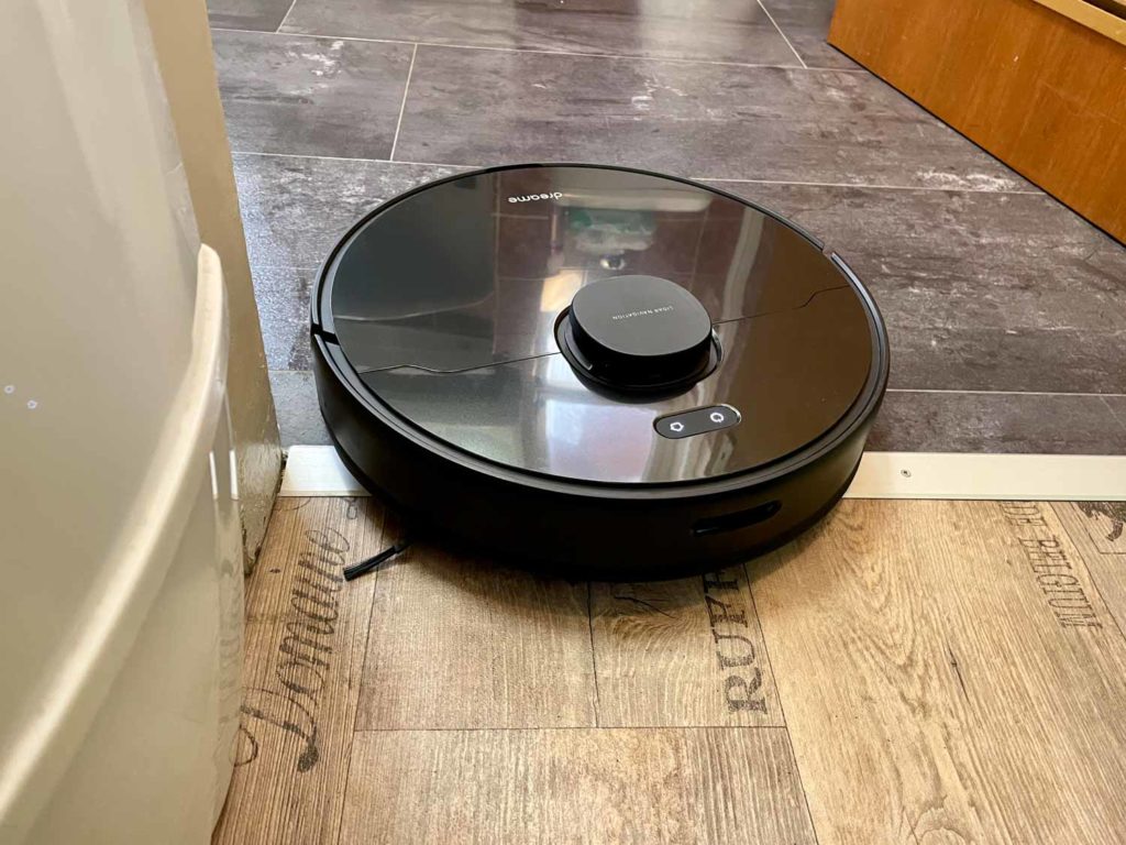 Die Rand- und Eckenreinigung ist nicht zufriedenstellend