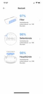 Die Wartung der Verschleißteile