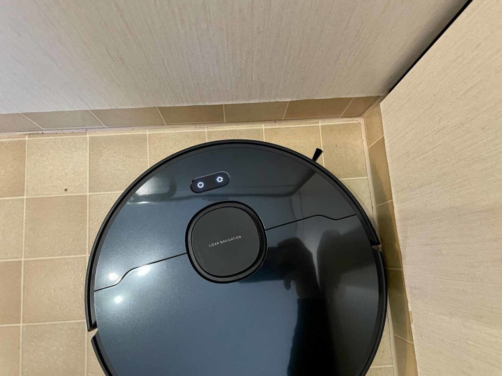 Die Eckenreinigung ist nicht gut