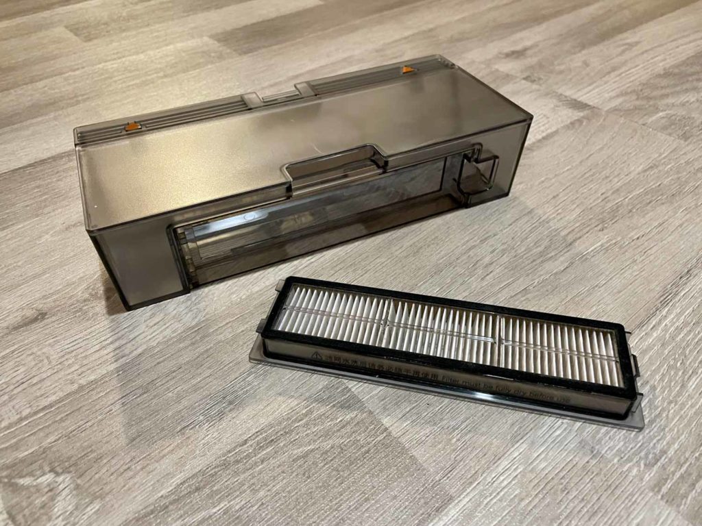 Leider schützt kein zusätzliches Gitter mehr vor groben Schmutz