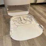 Die Platte kann zum Reinigen entnommen werden