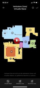 Sperrzonen und Nicht-Wischzonen