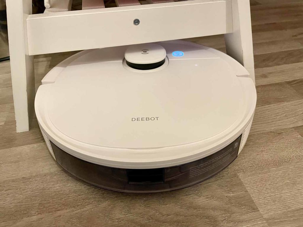 Er navigiert sogar in Engstellen