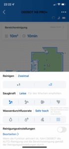 Die Leistung ist anpassbar