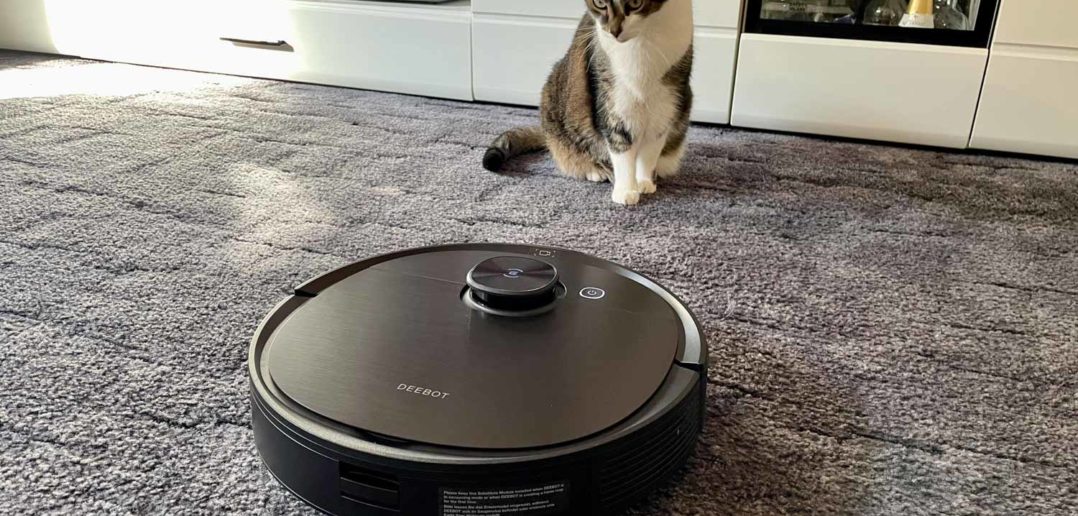 Er umfährt Hindernisse, sogar Haustiere