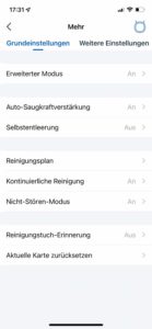 Die Grundeinstellungen