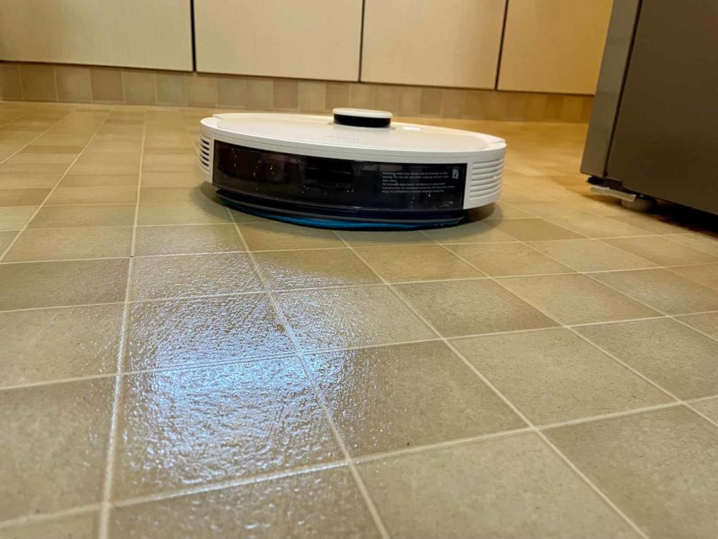 Das Wischbild ist gleichmäßig