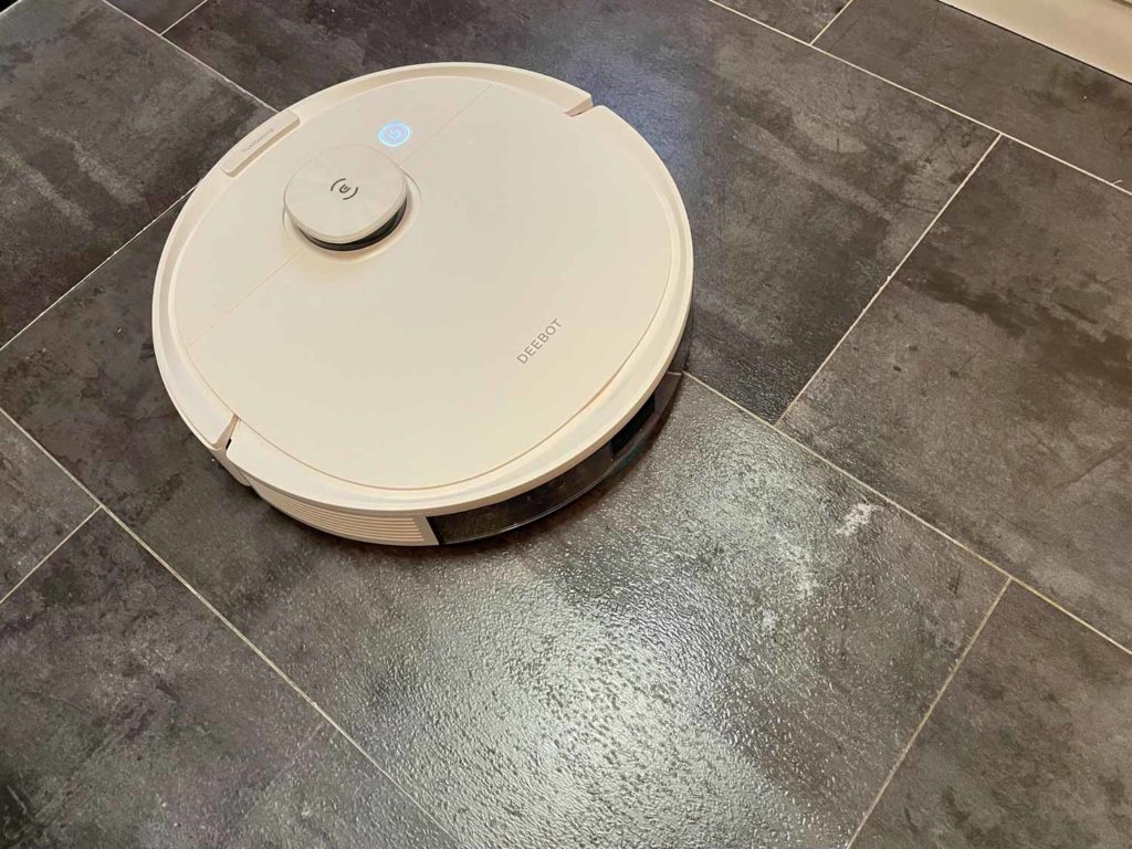 Er besitzt eine einfache Wischfunktion