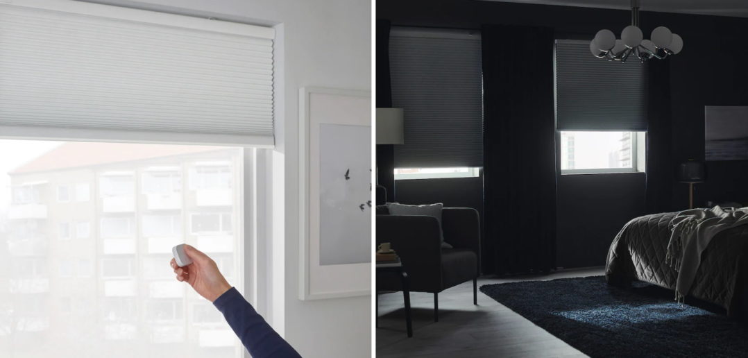 IKEA Tredansen heller und dunkler Raum