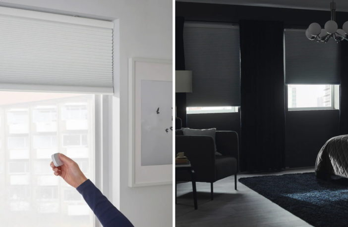 IKEA Tredansen heller und dunkler Raum