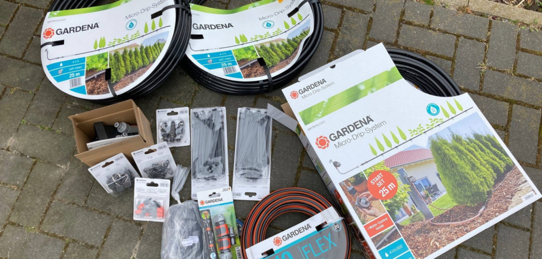 Gardena Micro Drip Bewässerungssystem - Alle Teile