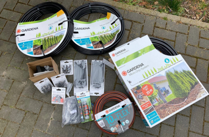 Gardena Micro Drip Bewässerungssystem - Alle Teile