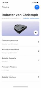 Verschiedene Einstellungen