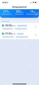 Das Reinigungsprotokoll