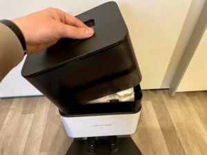 Sie lässt sich komfortabel öffnen