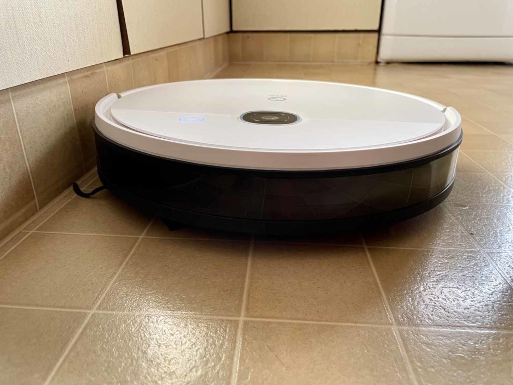 Gute aber grobe Randreinigung