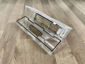 Ebenso einfach ist er aufzuklappen