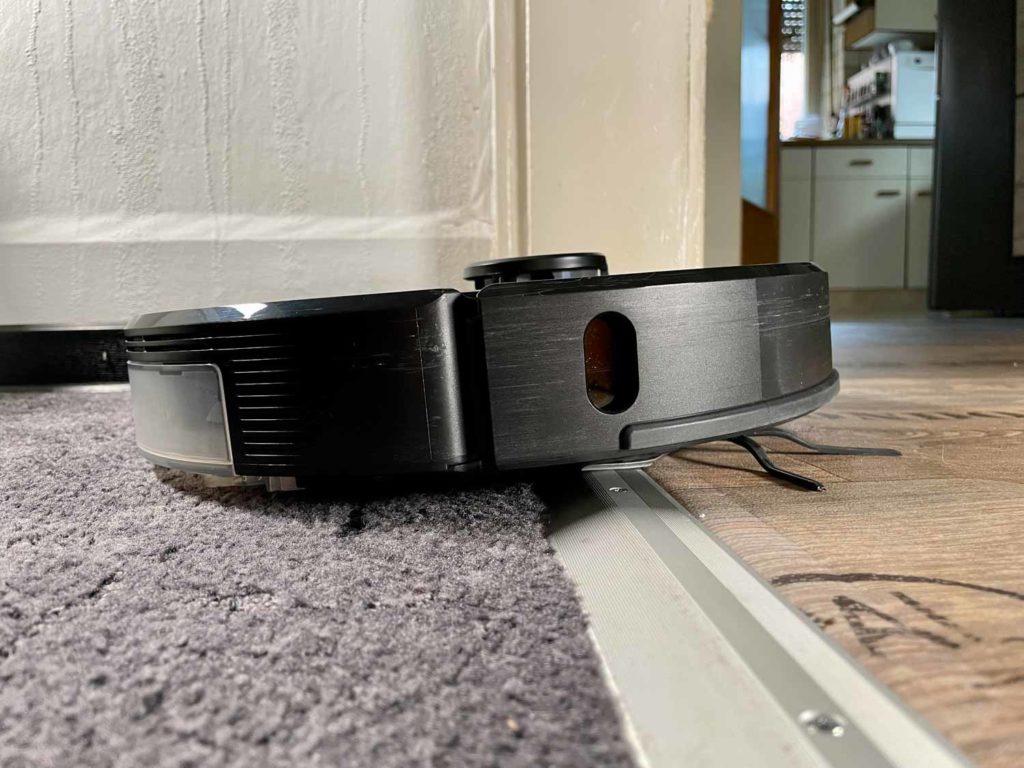 Türschwellen bis 2 cm werden überwunden