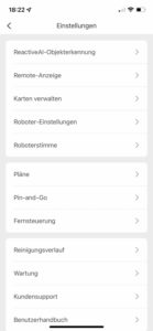 Die Grundeinstellungen