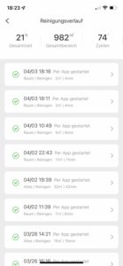 Das Reinigungsprotokoll