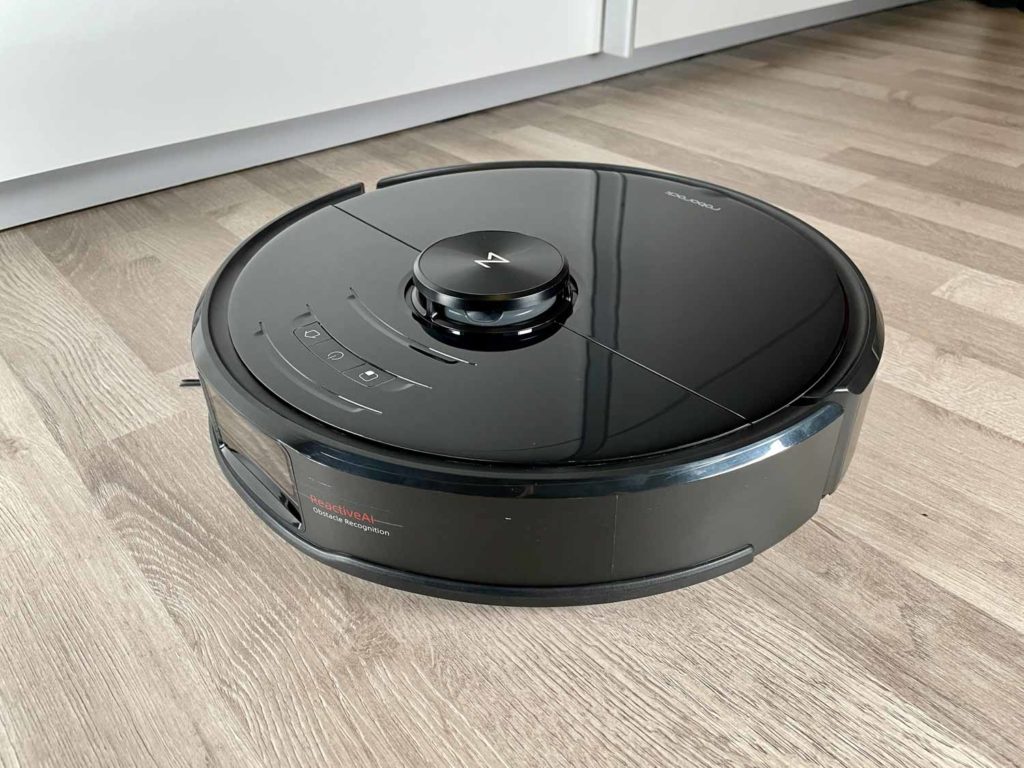 Der Roborock S6 MaxV in Aktion