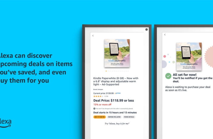 Alexa überwacht Angebote und benachrichtigt dich oder kauft direkt