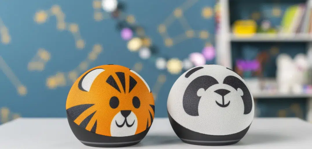 Echo Dot Kids Edition, Tiger and Panda