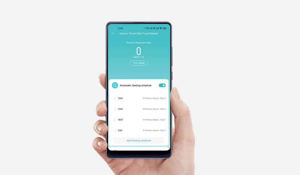 Xiaomi Smart Pet Food Feeder App
