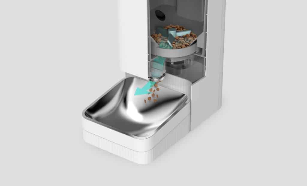 Xiaomi Smart Pet Food Feeder Aufbau