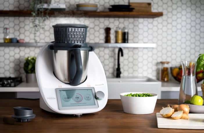 Thermomix TM6 mit Gareinsatz