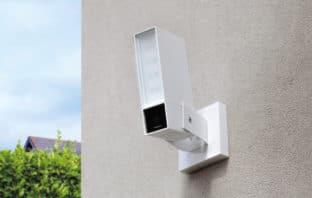 Netatmo Außenkamera mit Sirene in Weiß