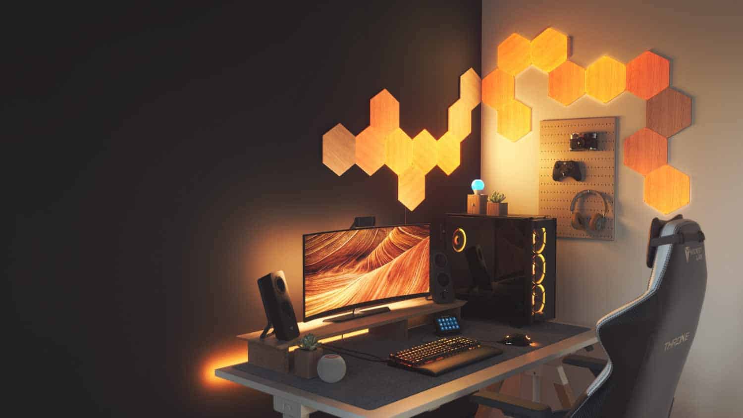 Attention gamers!  Nanoleaf and CORSAIR are partners now!  (Modernization)