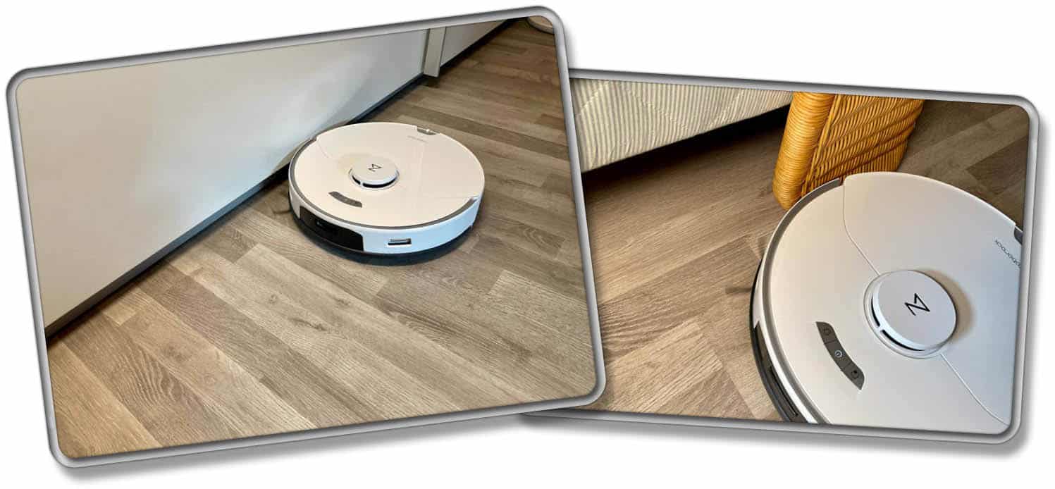 Der Roborock S7 Pro Ultra navigiert dabei sehr vorsichtig und nutzt selten seinen Bumper
