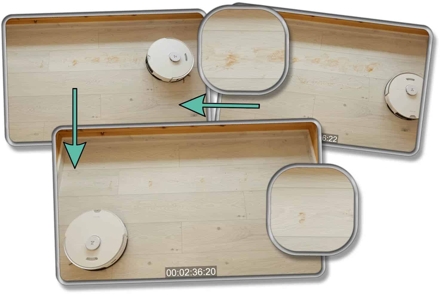 Auch in unserem Wischtest hat der Roborock S7 Pro Ultra ein hervorragendes Ergebnis abgeliefert 