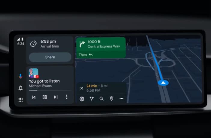 Coolwalk-Design Android Auto 8.5
