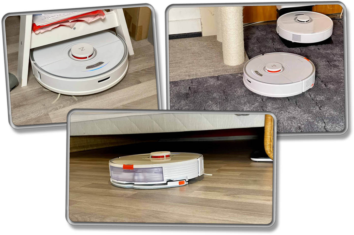 Vor der Reinigung sollte der Haushalt aufgeräumt werden, da keine intelligente Hindernisvermeidung verbaut worden ist. 