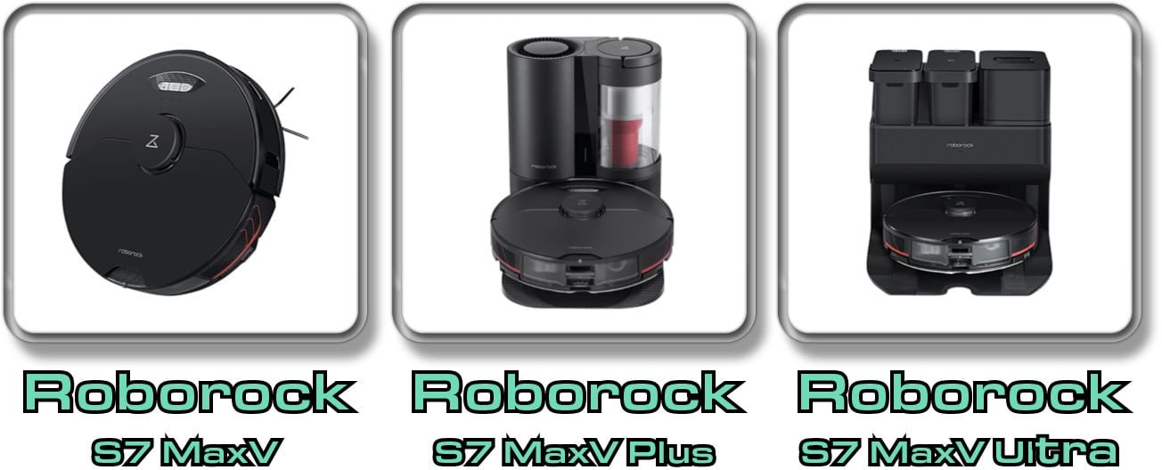 Das ist der Vergleich der drei erhältlichen S7 MaxV Modelle