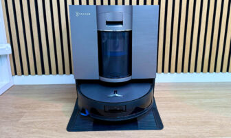 Saugroboter mit Absaugstation ohne Beutel Titel