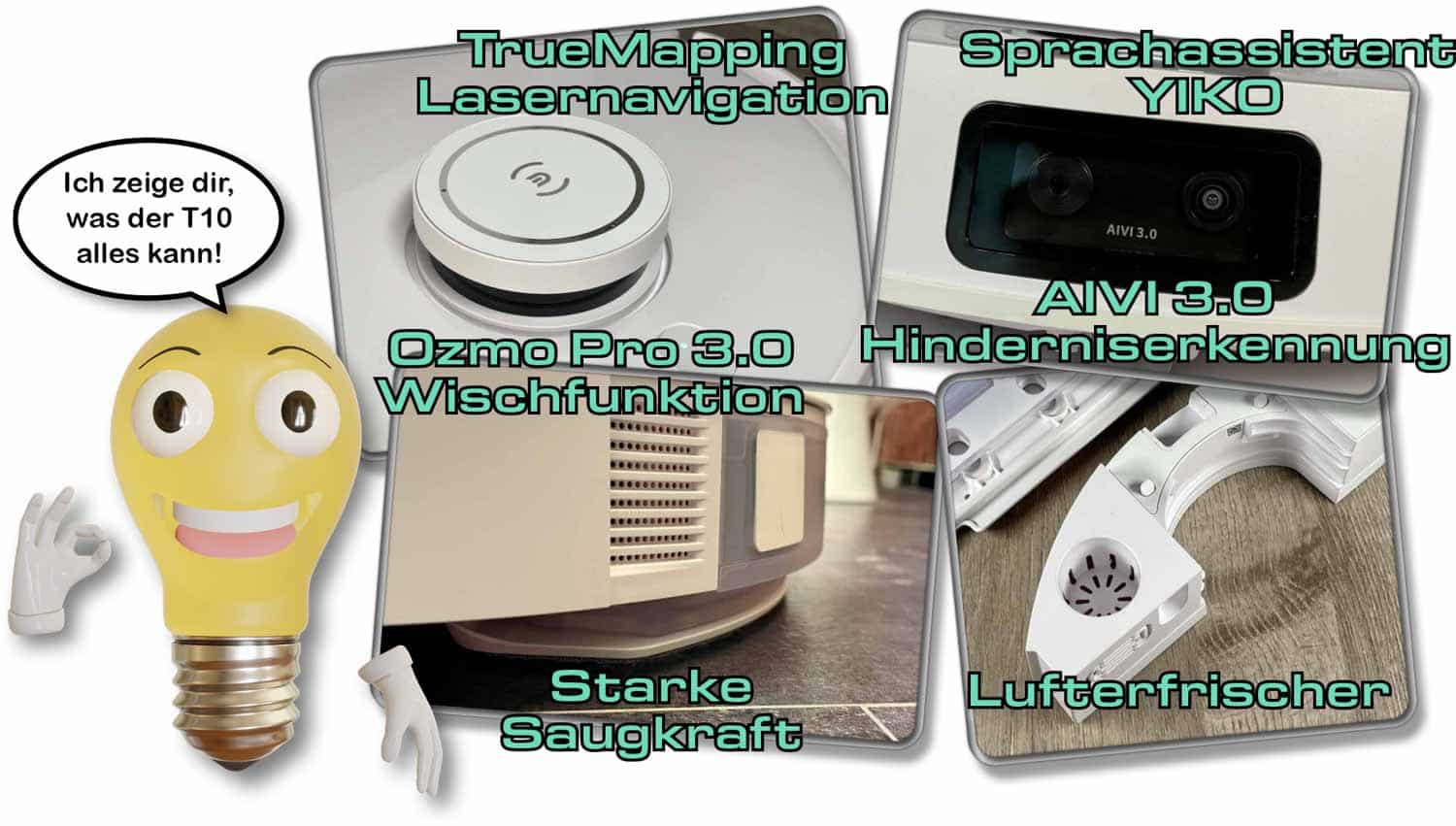 Wir haben den ECOVACS DEEBOT T10 Saugroboter im Test 