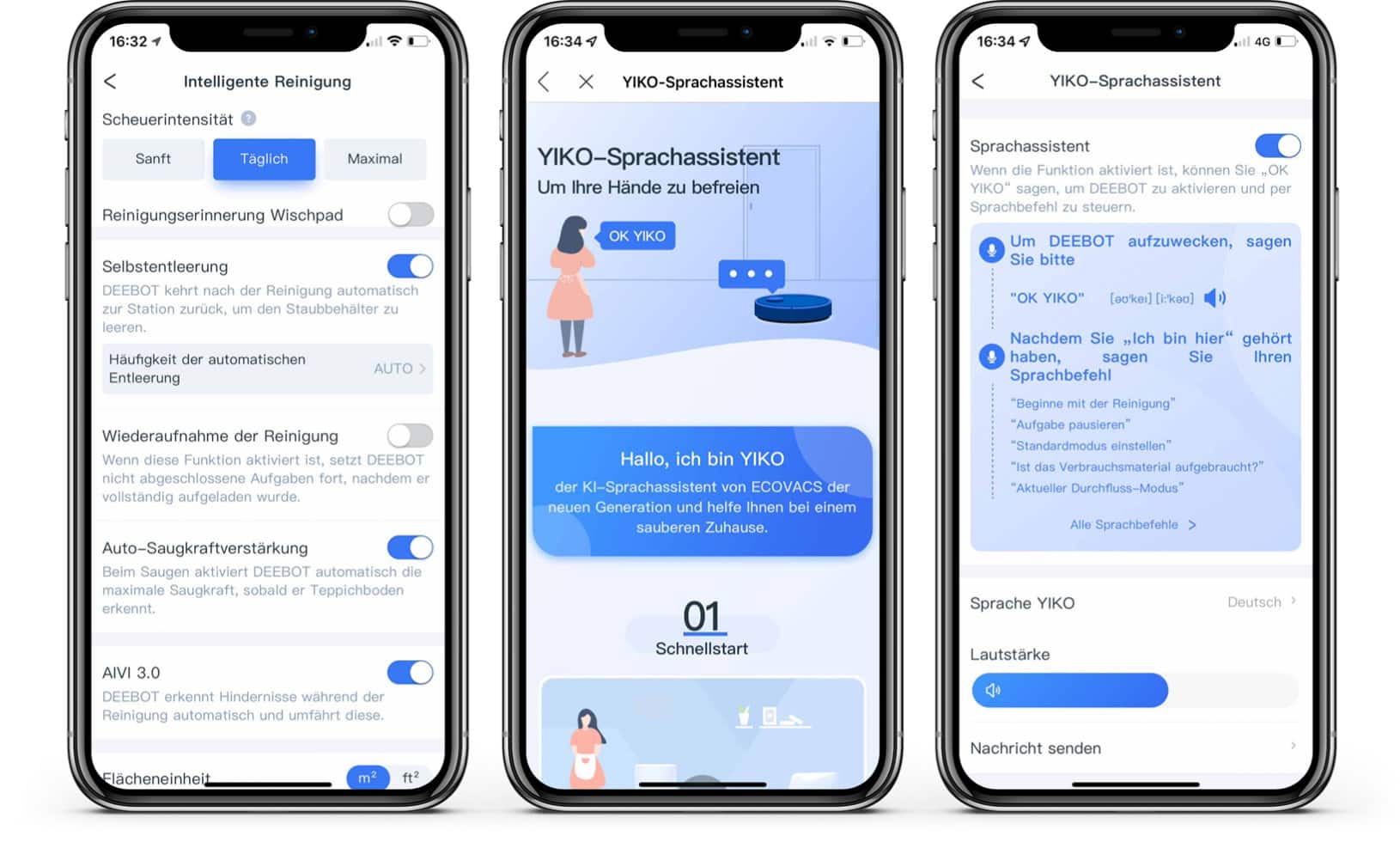 ECOVACS DEEBOT T10 - App - Funktionen