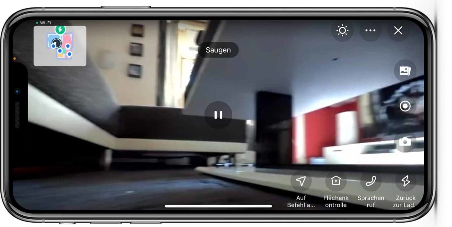 ECOVACS DEEBOT T10 - App - Livebild Kamera