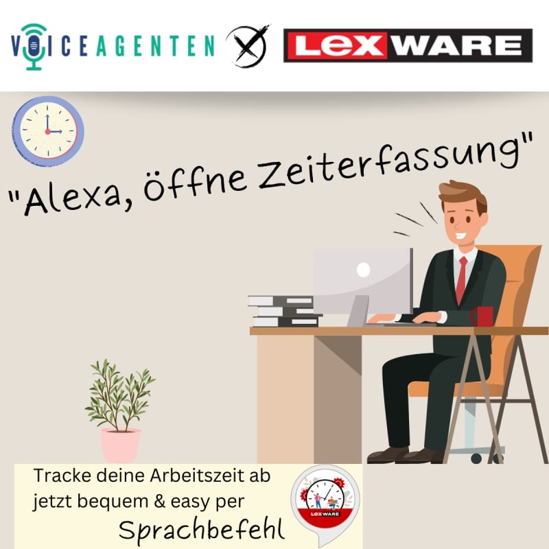Alexa, öffne Zeiterfassung